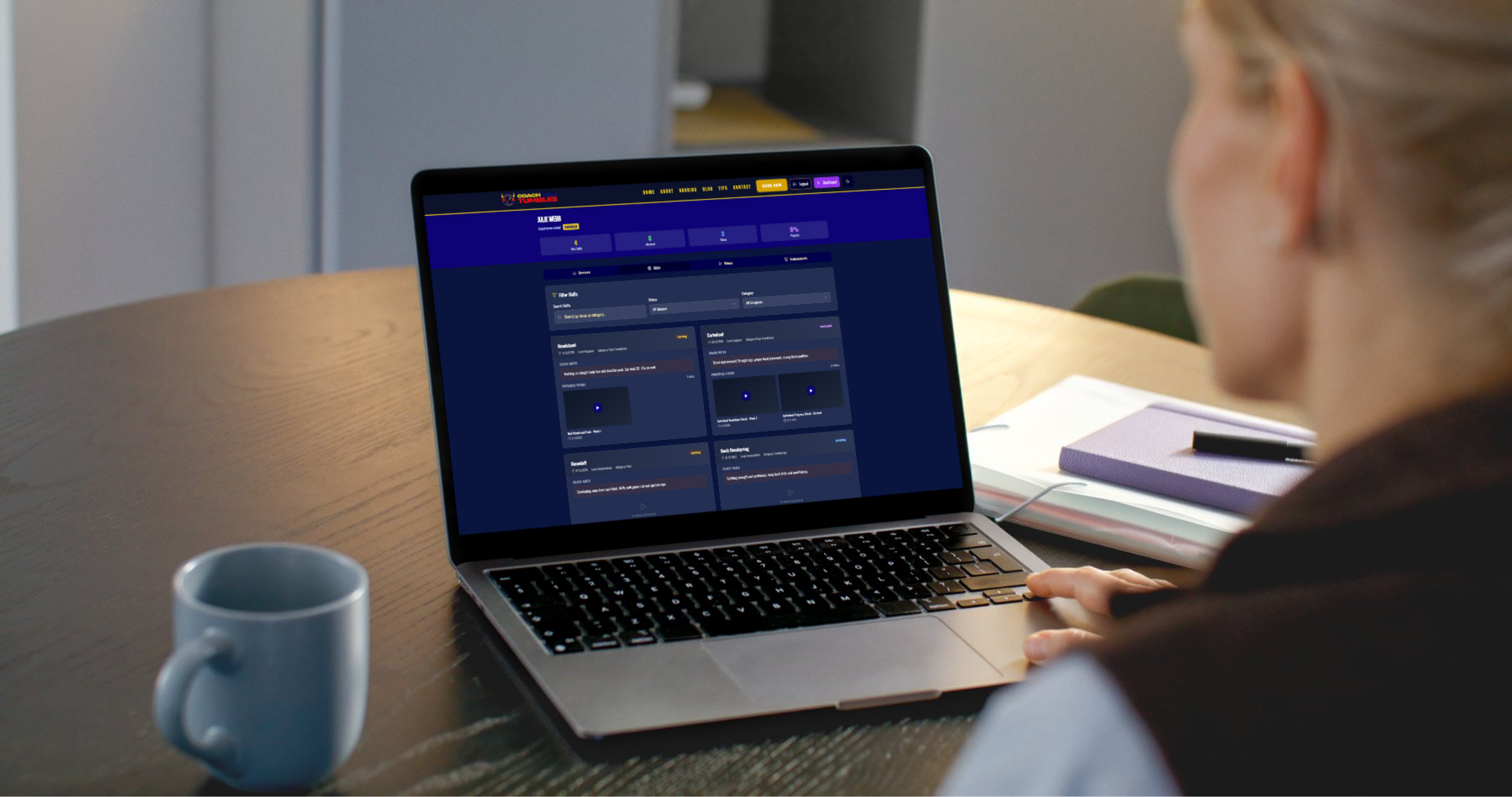 Gymnastics Lesson Booking Platform project photo